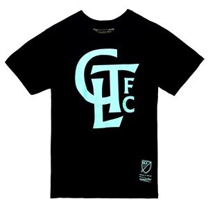 NWT Women’s Black Charlotte FC‎ Minted Monogram T-Shirt Size Large
